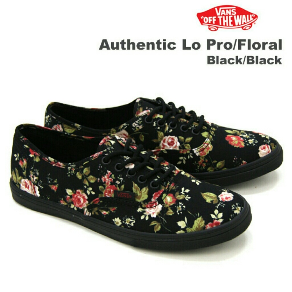 Vans Floral Rose Sneakers